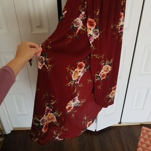 Off the shoulder floral Showpo dress lovestruck